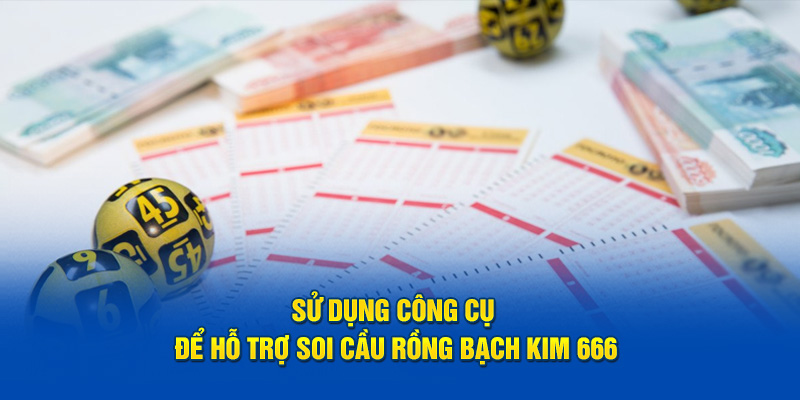 Sử dụng công cụ để hỗ trợ soi cầu rồng bạch kim 666